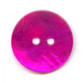 Lot de 11 Boutons Nacre 20 mm Fuchsia