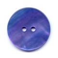 Bouton Nacre 20 mm Marine x1