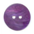 Lot de 12 Boutons Nacre 20 mm Am�thyst