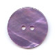 Bouton Nacre 20 mm Violet x1