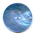 Bouton Nacre 34 mm Turquoise x1