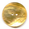 Lot de 6 Boutons Nacre 30 mm Beige