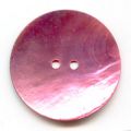Lot de 6 Boutons Nacre 30 mm Rose