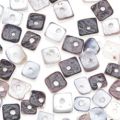 Assortiment d'�clats de nacre fonc� x100