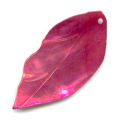 Feuille Nacre 48x24 mm Fuchsia x1
