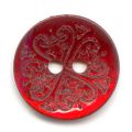 Bouton laser Nacre 15 mm Rouge x1