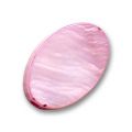 Palets ovales en nacre 12x8 mm Mauve x10