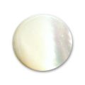 Palets ronds en nacre  8 mm Naturel x12