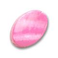 Palets ovales en nacre 12x8 mm Rose x10