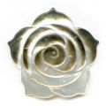 Fleur Nacre 48 mm Naturel iris� x1