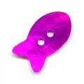 Lot de 11 Boutons Nacre Poisson 20 mm Fuchsia