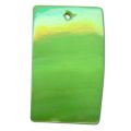 Pendentif Nacre 55x33 mm Vert x1