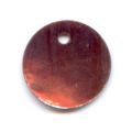 Lot de 10 Sequins Nacre 12 mm Brun