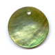 Lot de 13 Sequins Nacre 20 mm Vert