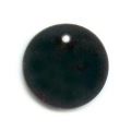 Lot de 10 Sequins Nacre 12 mm Noir