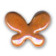 Ceramics butterfly