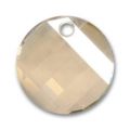 Pendentif Twist 6621 18 mm Crystal Golden Shadow x1