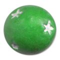 Ronde en argile d�cor �toile 15 mm Green x1