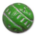 Ronde en argile d�cor�e 12 mm Green x1