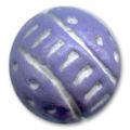 Ronde en argile d�cor�e 12 mm Mauve x1