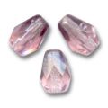 Poires facett�es 7x5 mm Light Amethyst x25