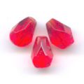 Poires facett�es 7x5 mm Light Siam  x25