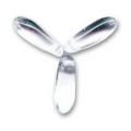 Gouttes Dagues 3x11 mm Crystal x50