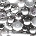 Czech glass beads assortment pearly grey x50g