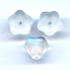 Cloches 10 mm Crystal Mat AB x20