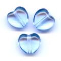 Coeurs  8 mm Light Sapphire x20