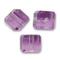 Cubes 4 mm Amethyst x15
