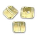Cubes 4 mm Light Topaz x15