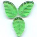 Feuilles 14x9 mm Green x20