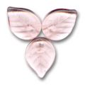 Feuilles 18x13 mm Rosaline x10
