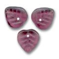 Feuilles 9 mm Amethyst x25