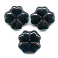 Fleurs 15 mm Jet x5