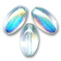 Olives 12x7 mm Crystal AB x15