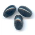 Olives 9x6 mm Jet x25
