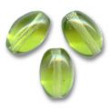 Olives 9x6 mm Olivine x25