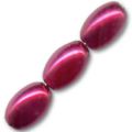Olives nacr�es 6x4 mm Red x50