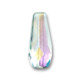 Poires facett�es 20x9 mm Crystal AB x10