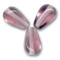 Poires 10x6 mm Medium Amethyst x25