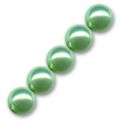 Rondes nacr�es 8 mm Light Green x25