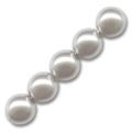 Rondes nacr�es 8 mm Light Grey x25