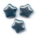 Etoiles 8 mm Jet Hematite x25