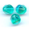 Pyramides Blue Zircon AB 6 mm x25