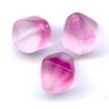 Pyramides Crystal/Fuchsia Mat 6 mm x25