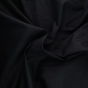 Tissu coton Frou-Frou - Uni - Noir x10cm