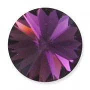 Cabochon PureCrystal 1122 Rivoli 14 mm Amethyst x1