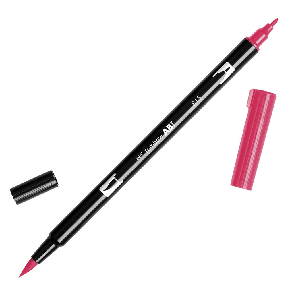 Feutre Tombow Dual Brush Feutre Pinceau Double Pointe Cherry ABT 